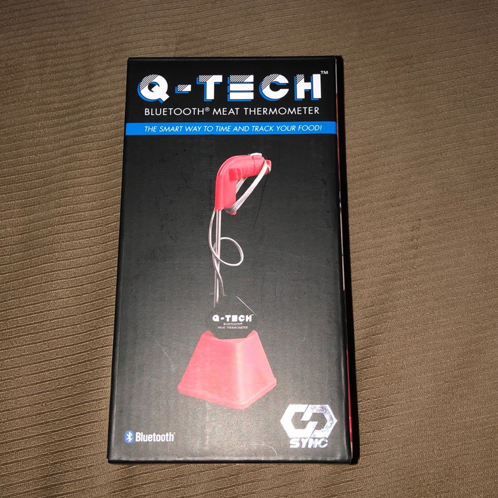 Q-tech Bluetooth meat thermometer